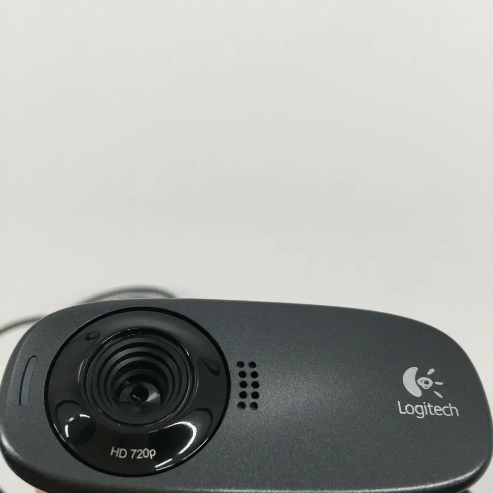 Logitech C310 HD 720P Webcam USB Plug In V-U0015 Black Widescreen Video